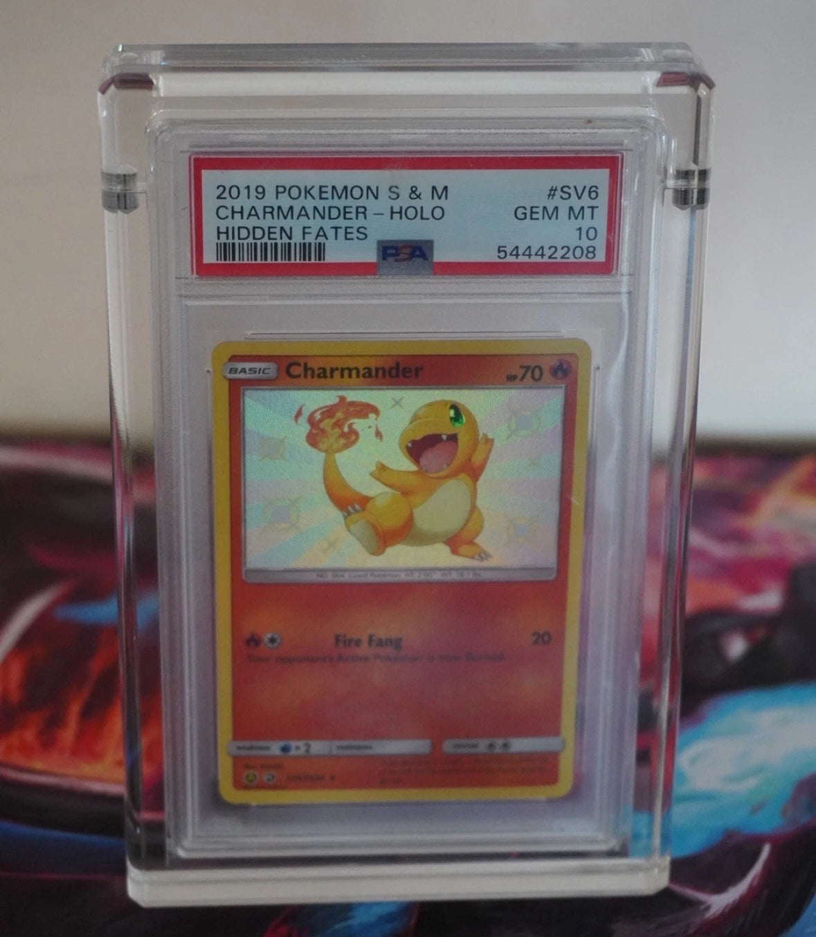 Magnetic Acrylic Display Case for CGC PSA Graded Card Slab.